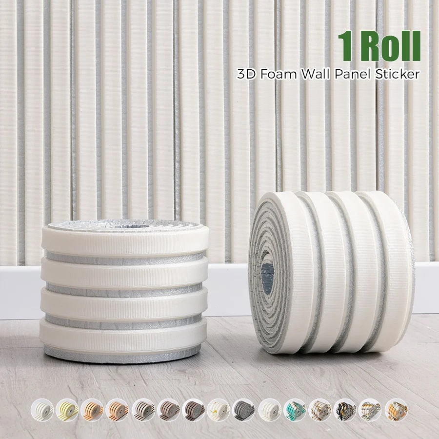 1Roll Foam Wall Sticker, 3D Wa - Cutting Board Foam 评论和价格